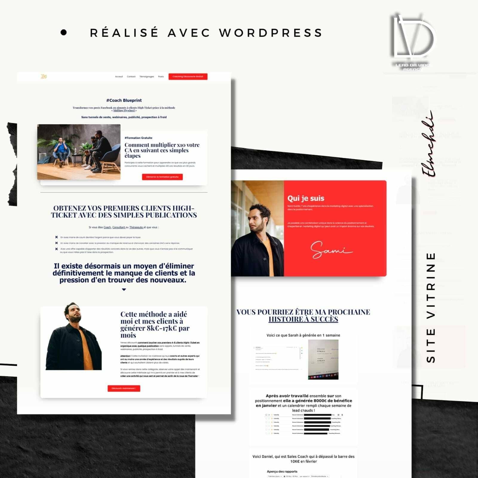 site vitrine